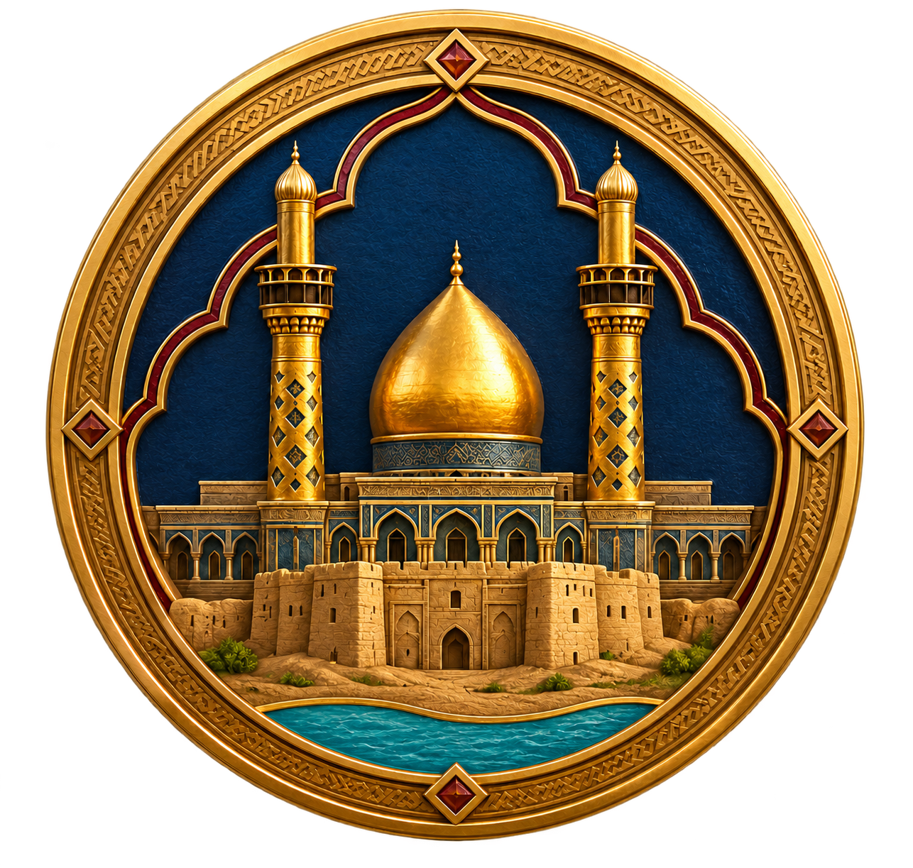 شارة مستكشف كربلاء المقدسة
