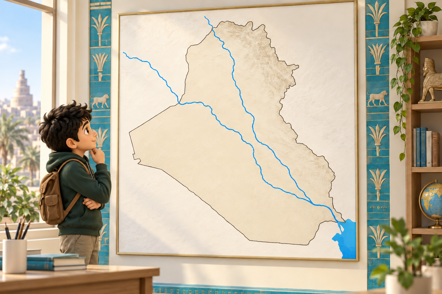 الوحدة الأولى: جغرافية العراق