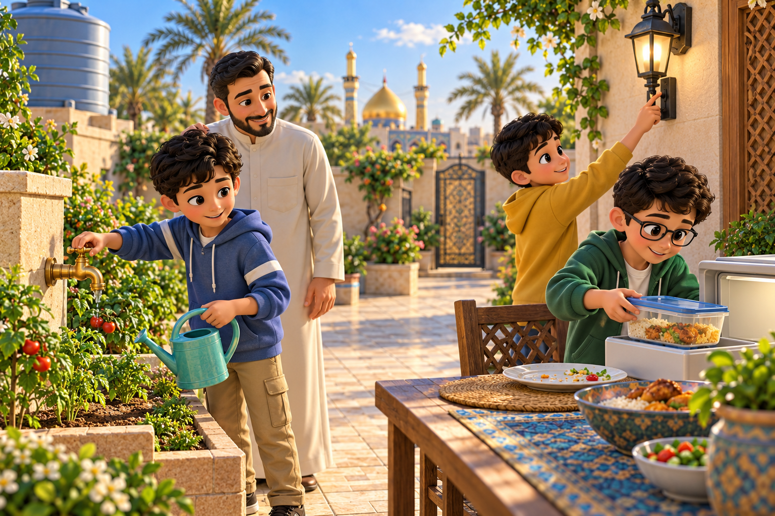 عدم الإسراف والمحافظة على النعم